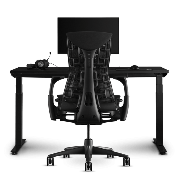 Täydellinen ergonominen Embody gaming tuotepaketti - Musta